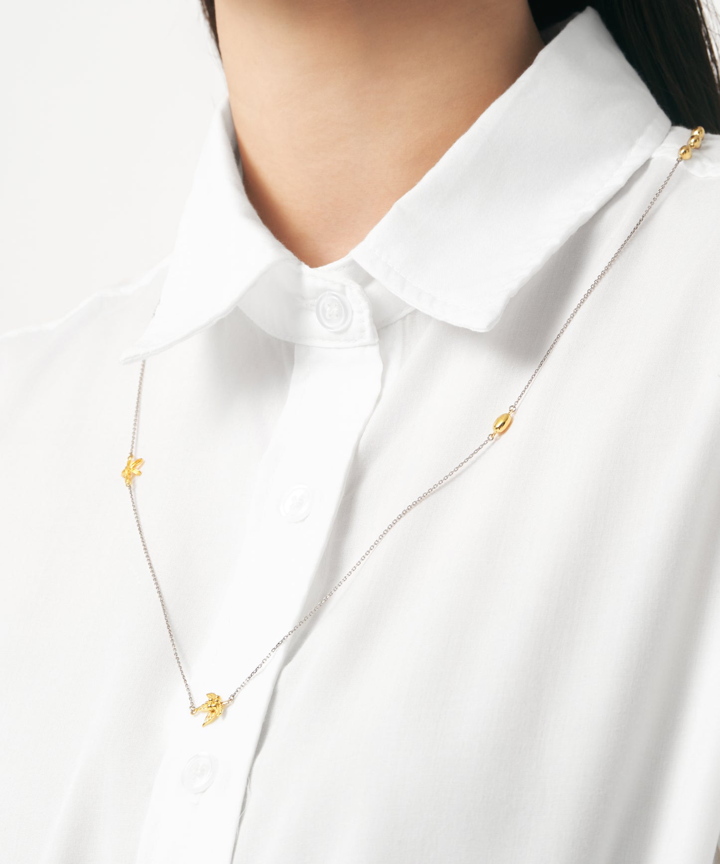 Coffee Long Necklace