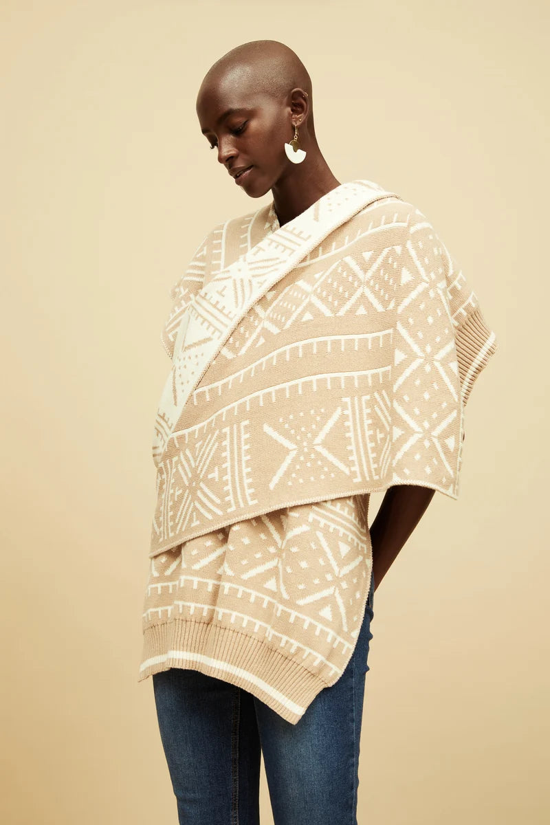 Kichan Wrap - Sand Linen