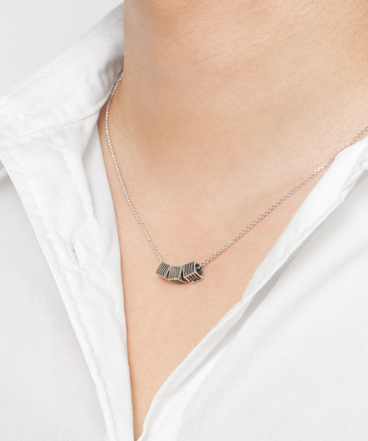 Three Zebras Necklace