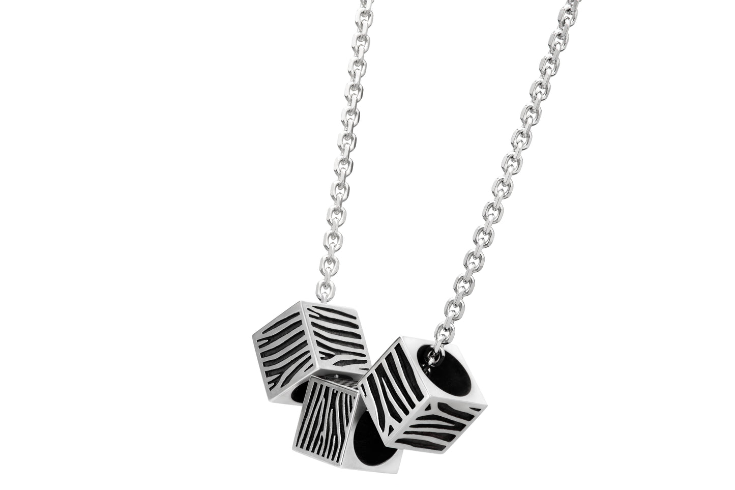 Three Zebras Necklace