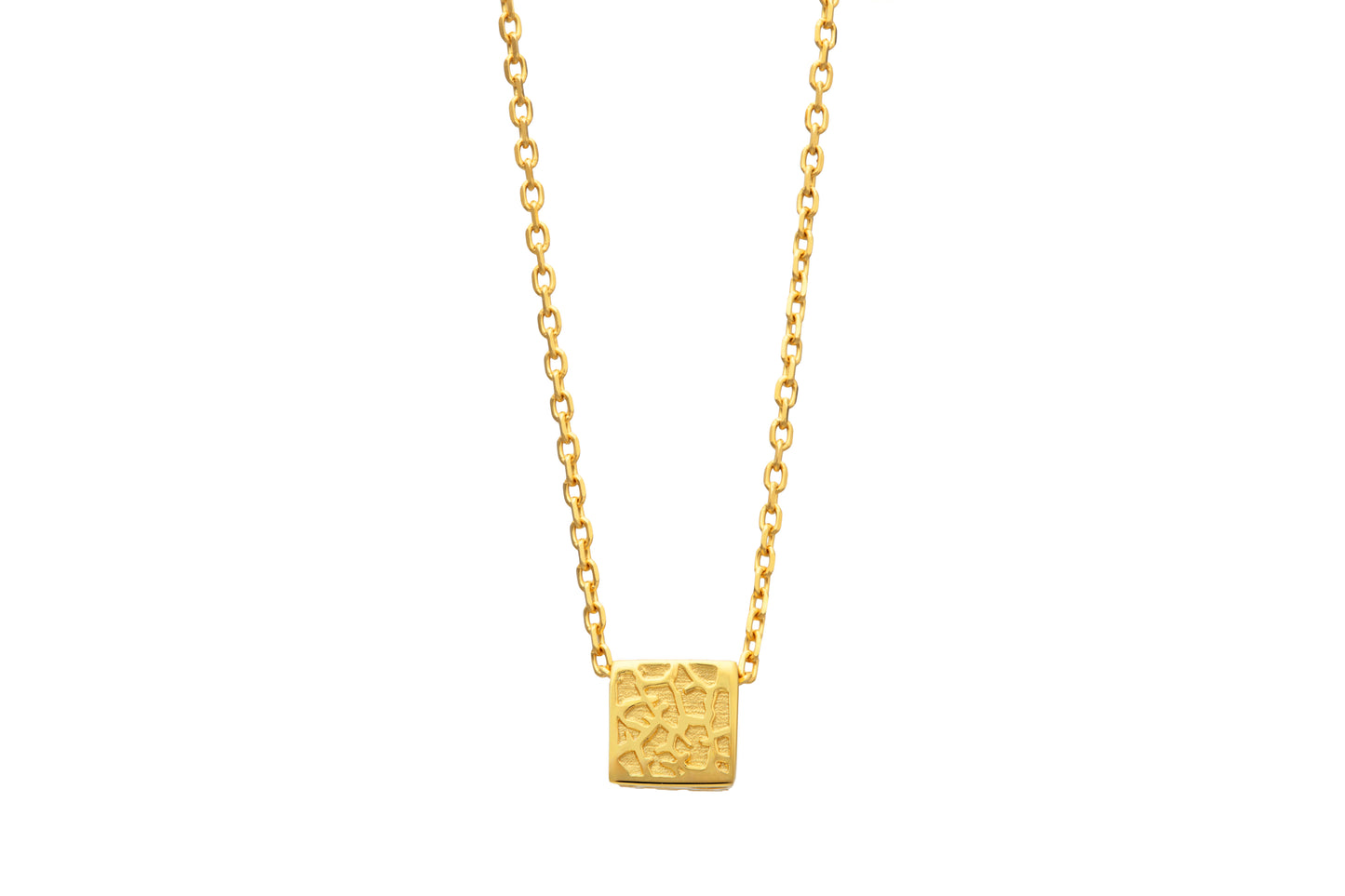 Giraffe Cube Necklace