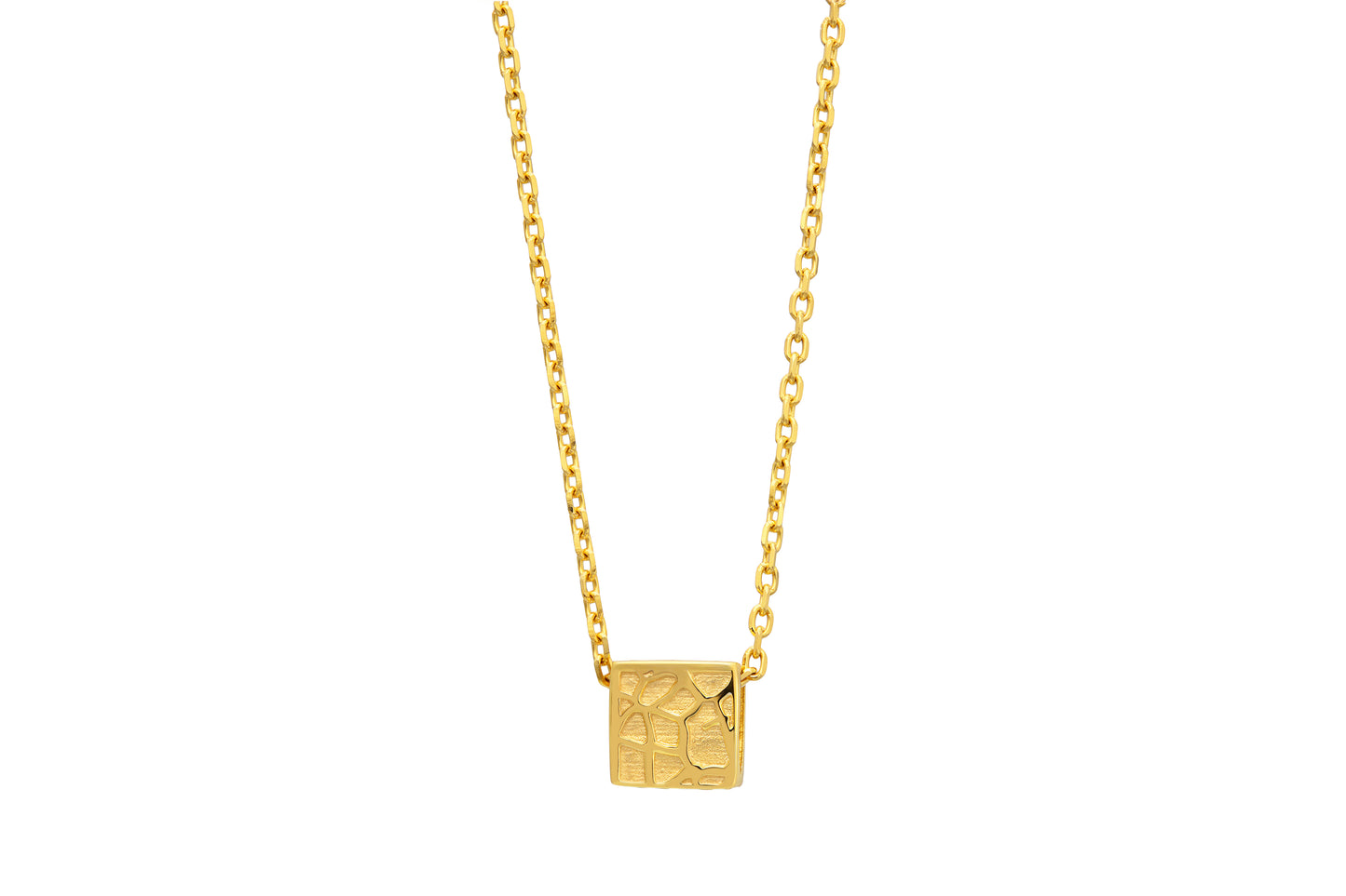 Giraffe Cube Necklace