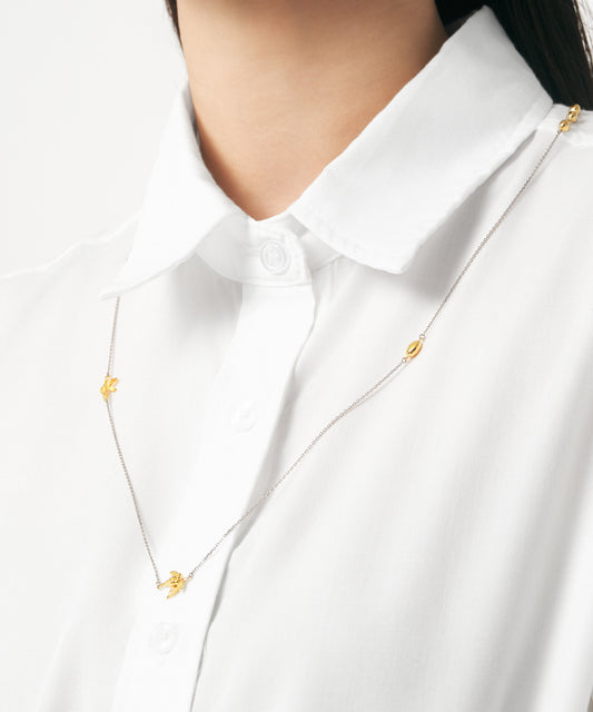 Coffee Long Necklace
