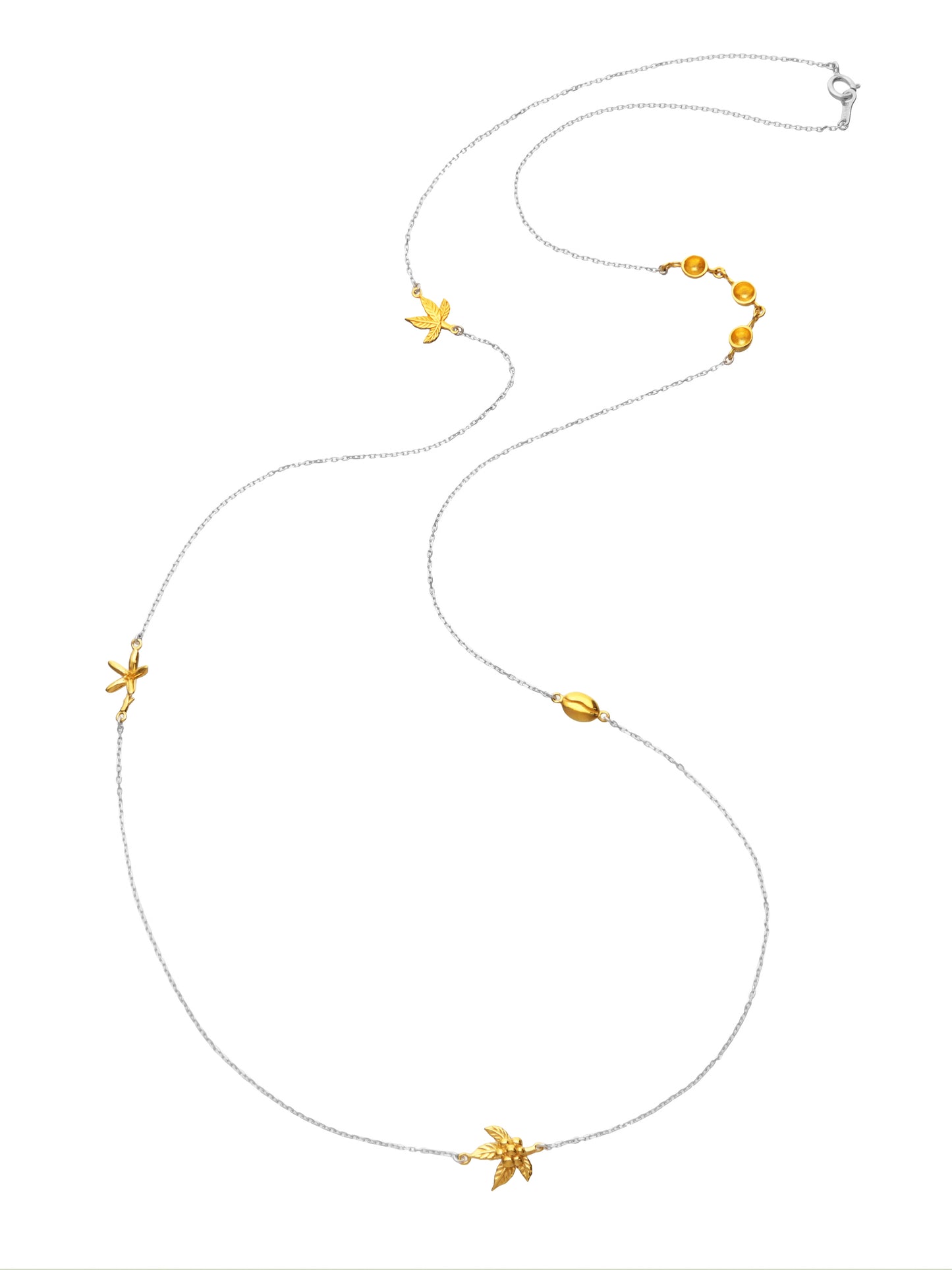 Coffee Long Necklace